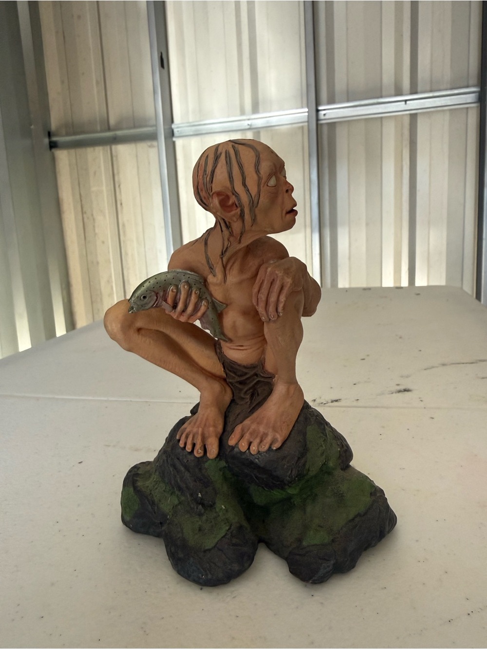 Sméagol sculpture from The Lord of the rings